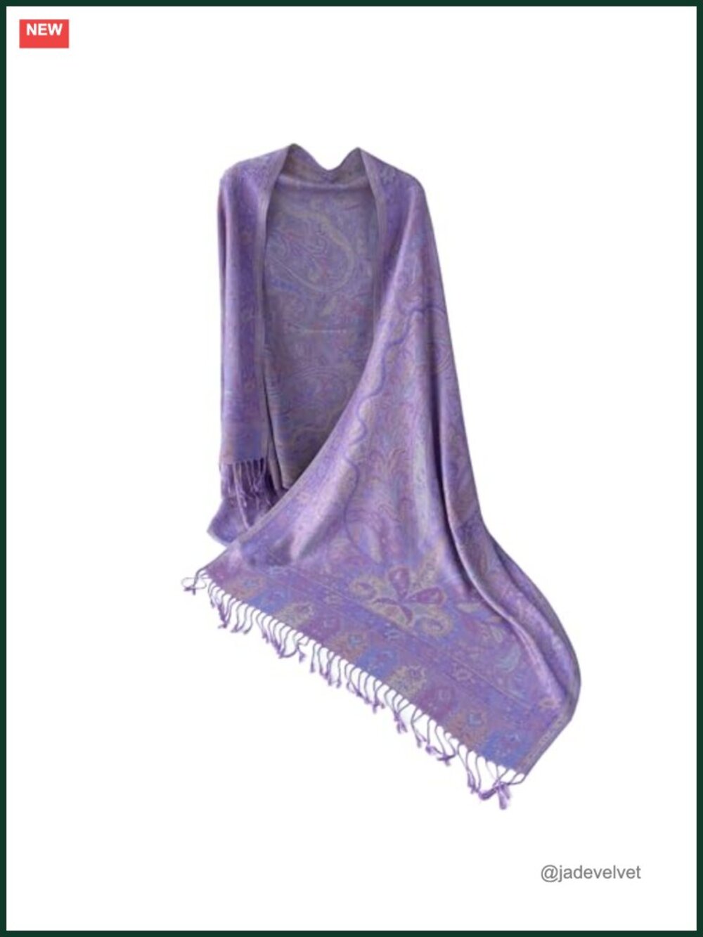 Women's Rayon Paisley Pashmina Shawl Wrap Scarf Festival Accessory
